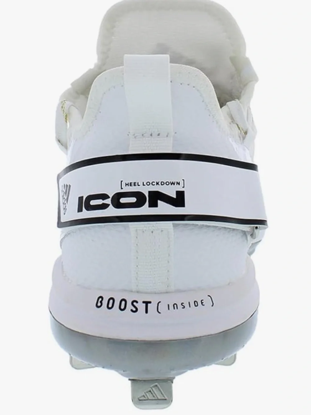 New adidas Men's Icon 7 Boost Baseball Cleats size 14 white black